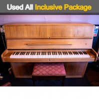 Used Ronisch Satin Teak Upright Piano Trade Price Bargain (SN:A64656) Used Ronisch Satin Teak Upright Piano Trade Price Bargain (SN:A64656)